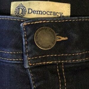 ✨Democracy Absolution Jegging Women’s 12 Dark Stretch Skinny Jeans #501